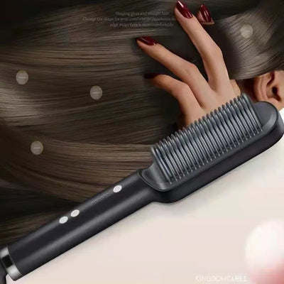 Electric Hair Straightener Comb Brush