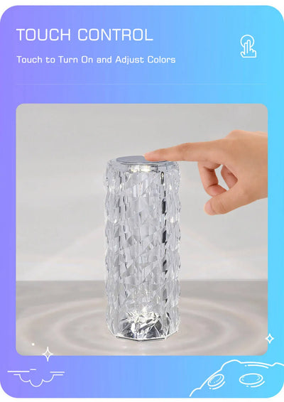 Crystal Table Lamp