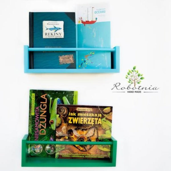 Kids Bedroom Floating Organizer Book Shelve Decor