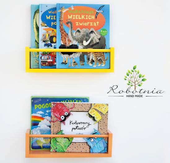 Kids Bedroom Floating Organizer Book Shelve Decor