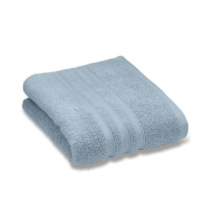 Combed Hand Towel 100% Cotton Blue-Grey Color (Set of 2)