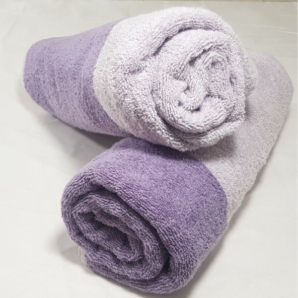 Double Tone Dyed Bath Towel