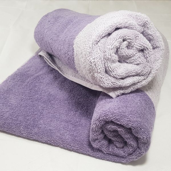 Double Tone Dyed Bath Towel