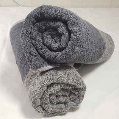 Double Tone Dyed Bath Towel