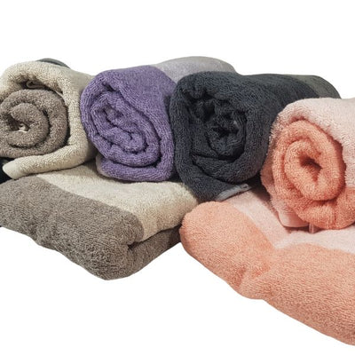 Double Tone Dyed Bath Towel