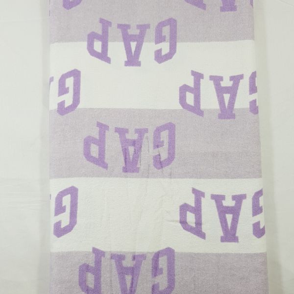 Premium Quality Purple Stripe Gym & Bath Towels