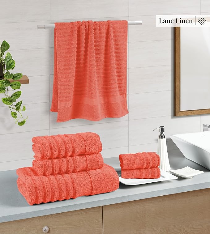 Premium High Absorbent 100% Cotton Towel ( Pack Of 2 )