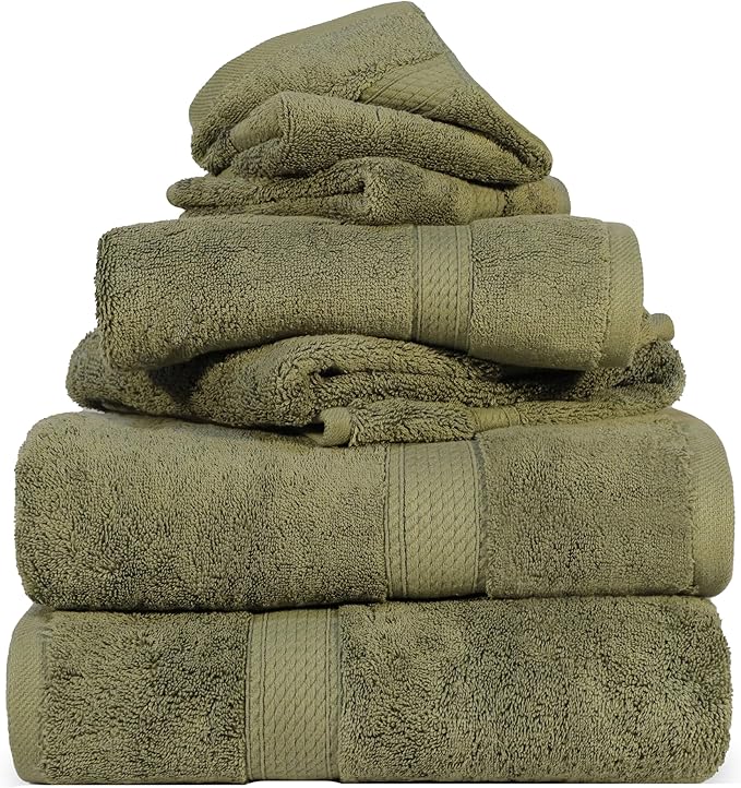 Premium High Absorbent 100% Cotton Towel ( Pack Of 2 )