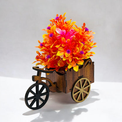 Handmade Flower Vase Bicycle Bike
