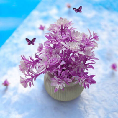 Pack of 4 Mini Plant Artificial Decoration