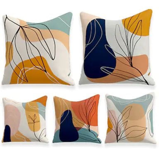 Abstracta Cushion Covers Pack Of 5