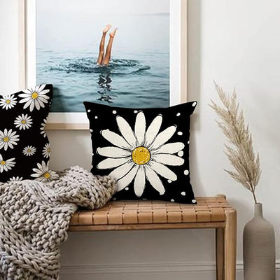 Daisy Cushion Covers Pack of 4