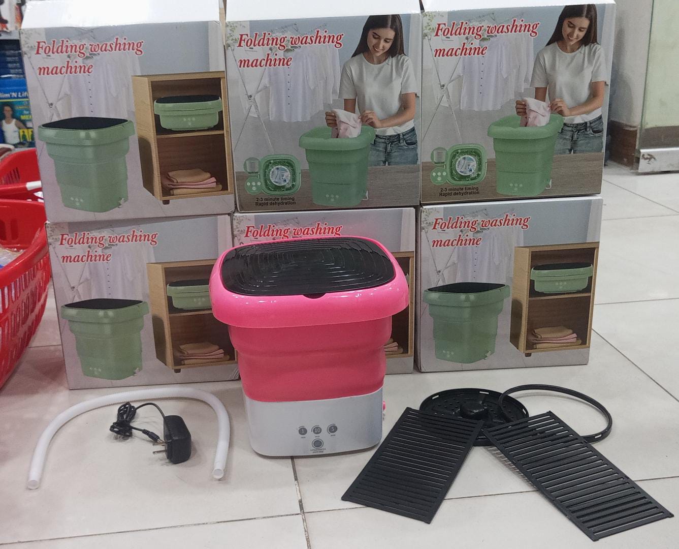 Mini Foldable Washing Machine