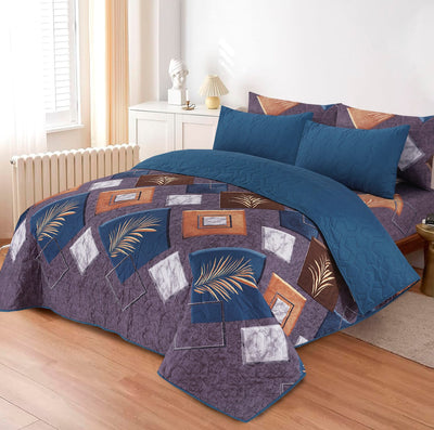 6 PCs Printed  Bed Spread Sets