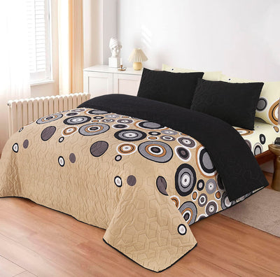 6 PCs Printed  Bed Spread Sets