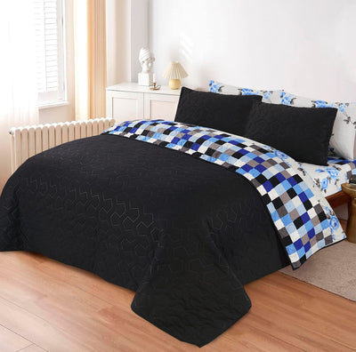 6 PCs Printed  Bed Spread Sets