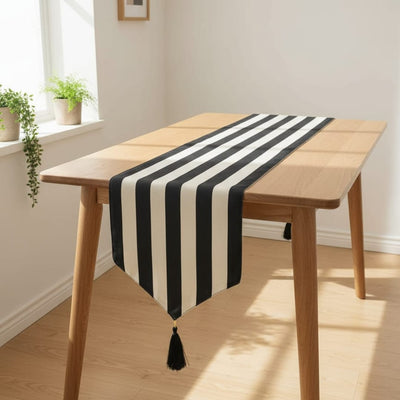Modern Linen Cloth Table Runner Printed